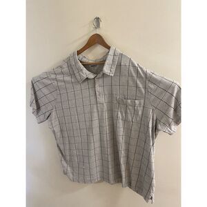 Men's King‎ Size Gray Short Sleeve Golf Polo- Size 5XL